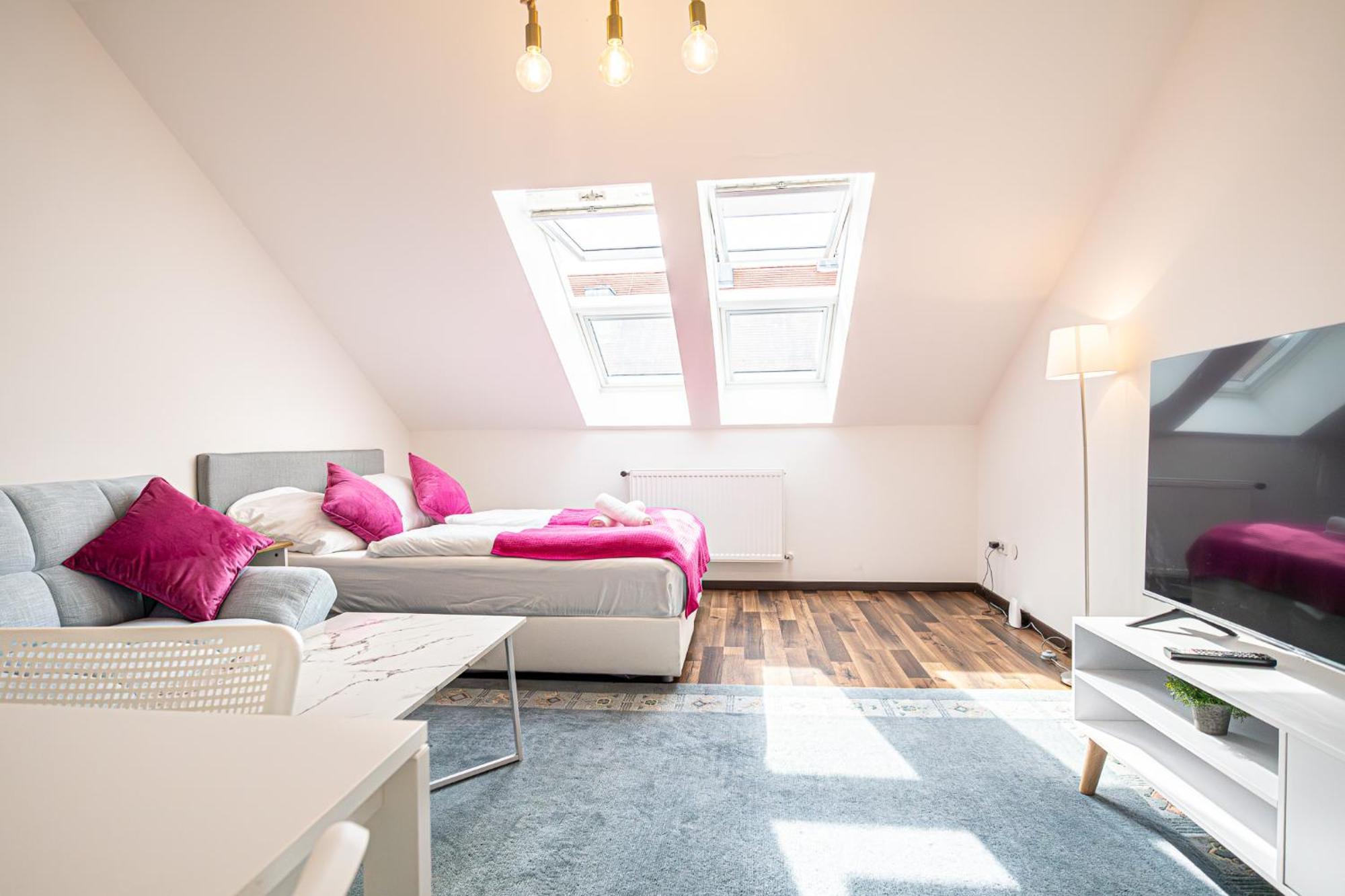 Airy Attic Apt.: Stylish Studio At Penzing Area Vienna Exterior photo